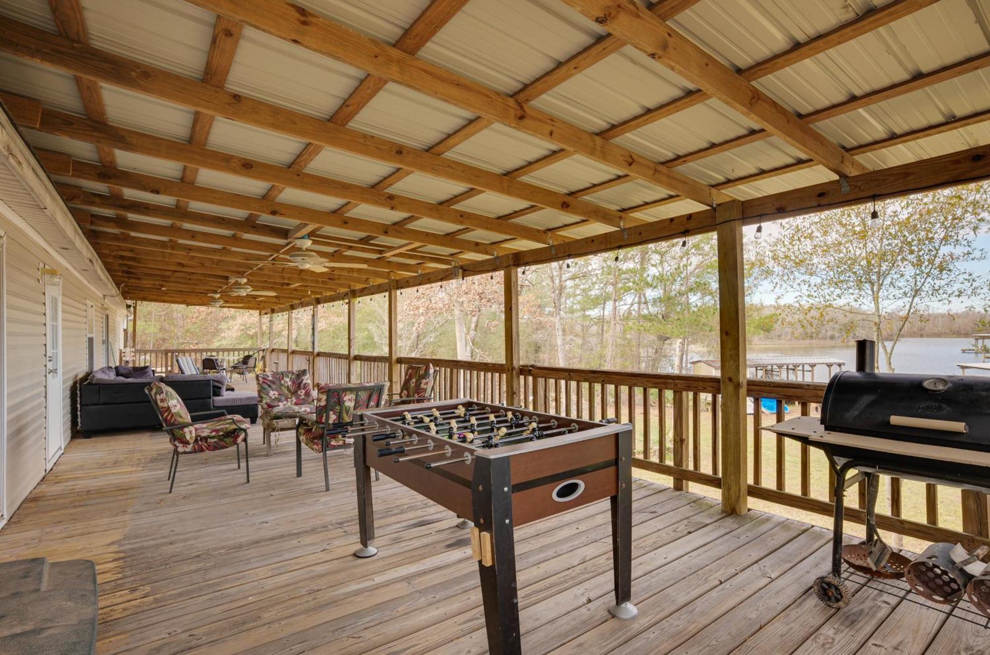 Lake Livingston Home With Dock And Deck! Huntsville Exterior photo